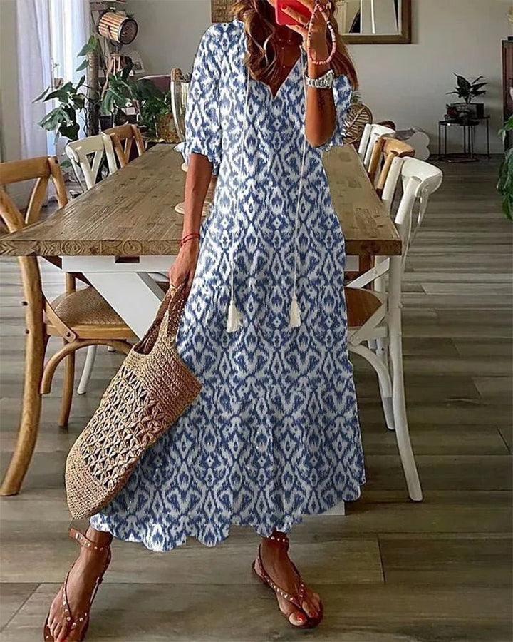 Effortless Boho Flattering Dress