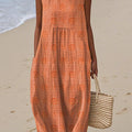 Elegant Summer Pocket Dress