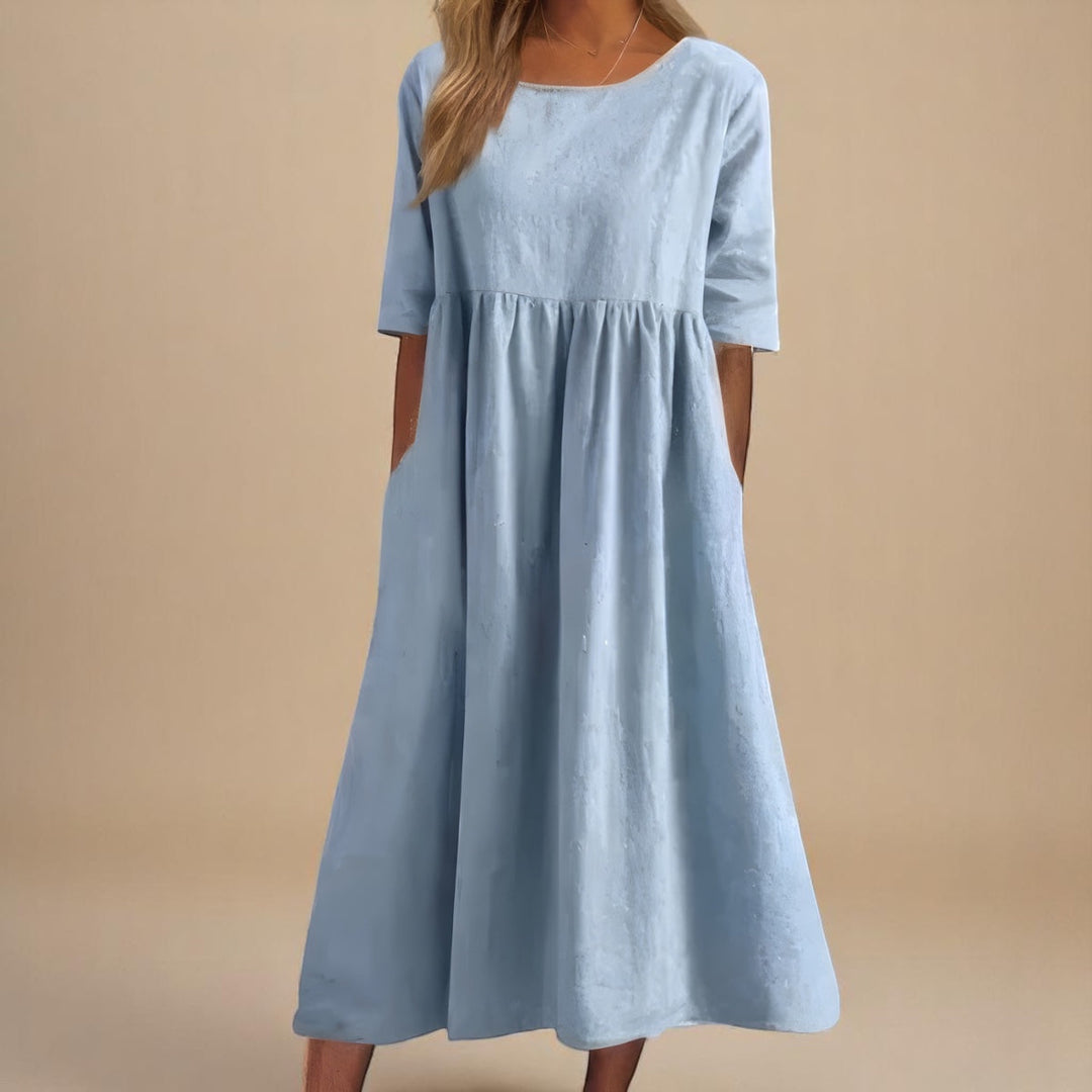 Classic Mid Sleeve Dress