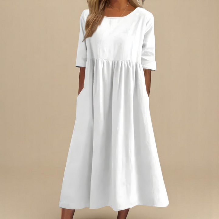 Classic Mid Sleeve Dress