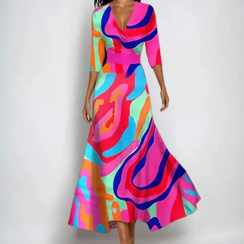 Luxury Floral Dress