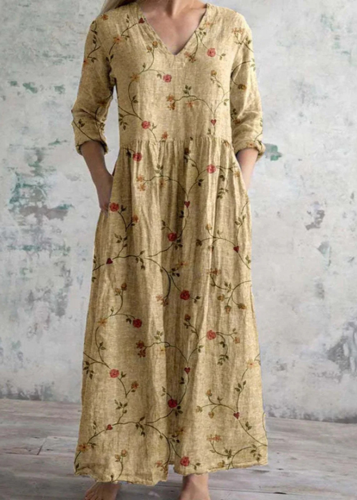 Light & Effortless Floral Dress