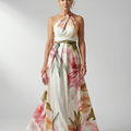 Light Floral Maxi Dress