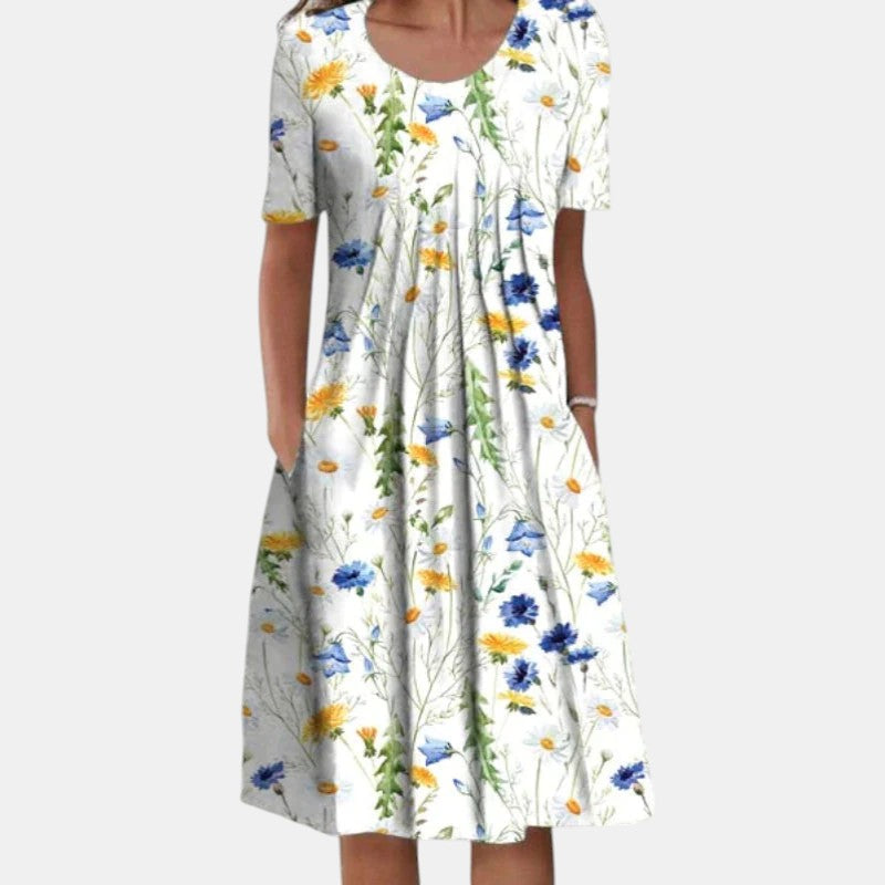 Cotton Tummy Coverage Dress