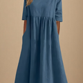 Classic Mid Sleeve Dress