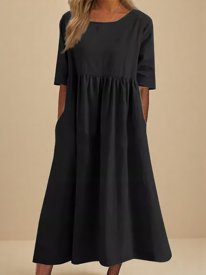 Classic Mid Sleeve Dress