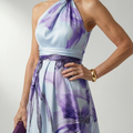 Light Floral Maxi Dress