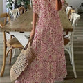 Boho V-Neck Summer Dress
