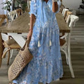 Boho V-Neck Summer Dress