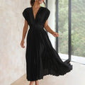 Timeless Pleated Midi Dress