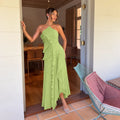Ruffle Maxi Dress Elegant Summer Dress