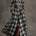 Classic Belted Button-Up Shirt Dress