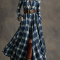 Classic Belted Button-Up Shirt Dress