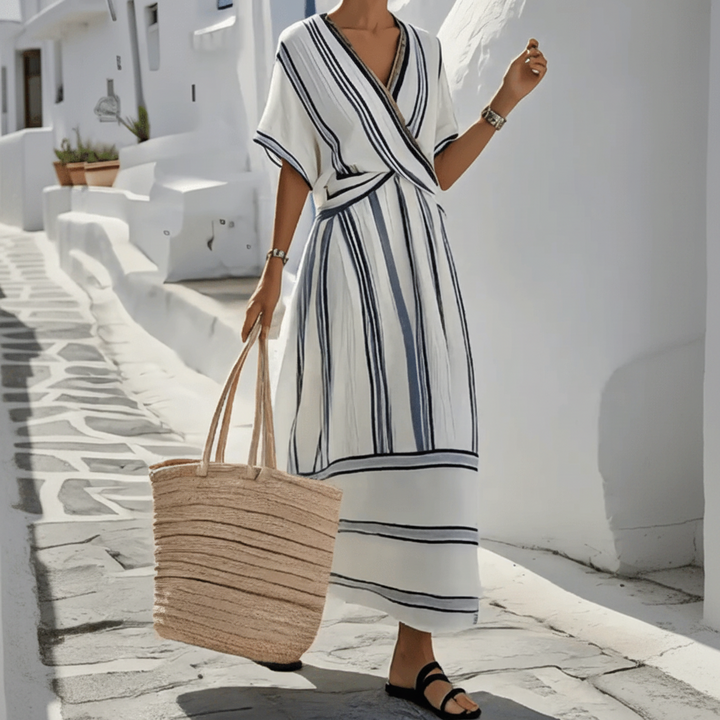 Ocean Drift Santorini™ Summer Dress Beach Outfit