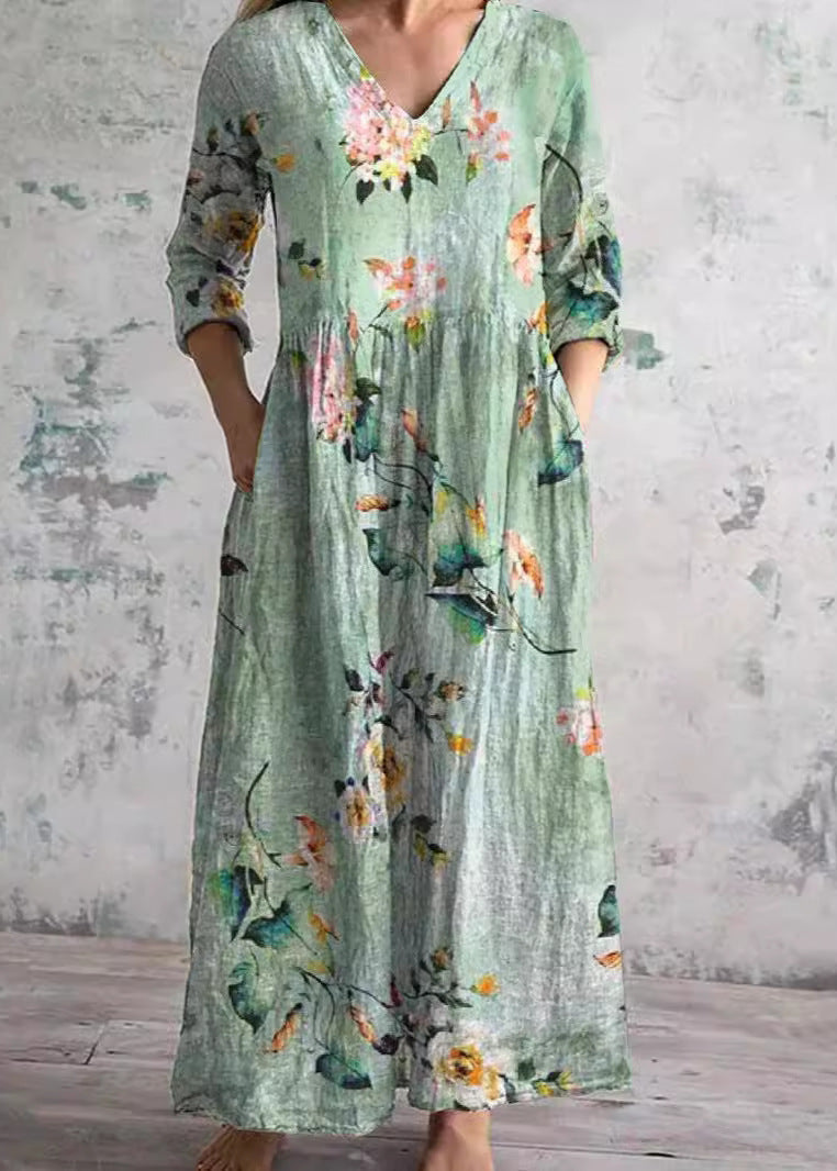 Light & Effortless Floral Dress