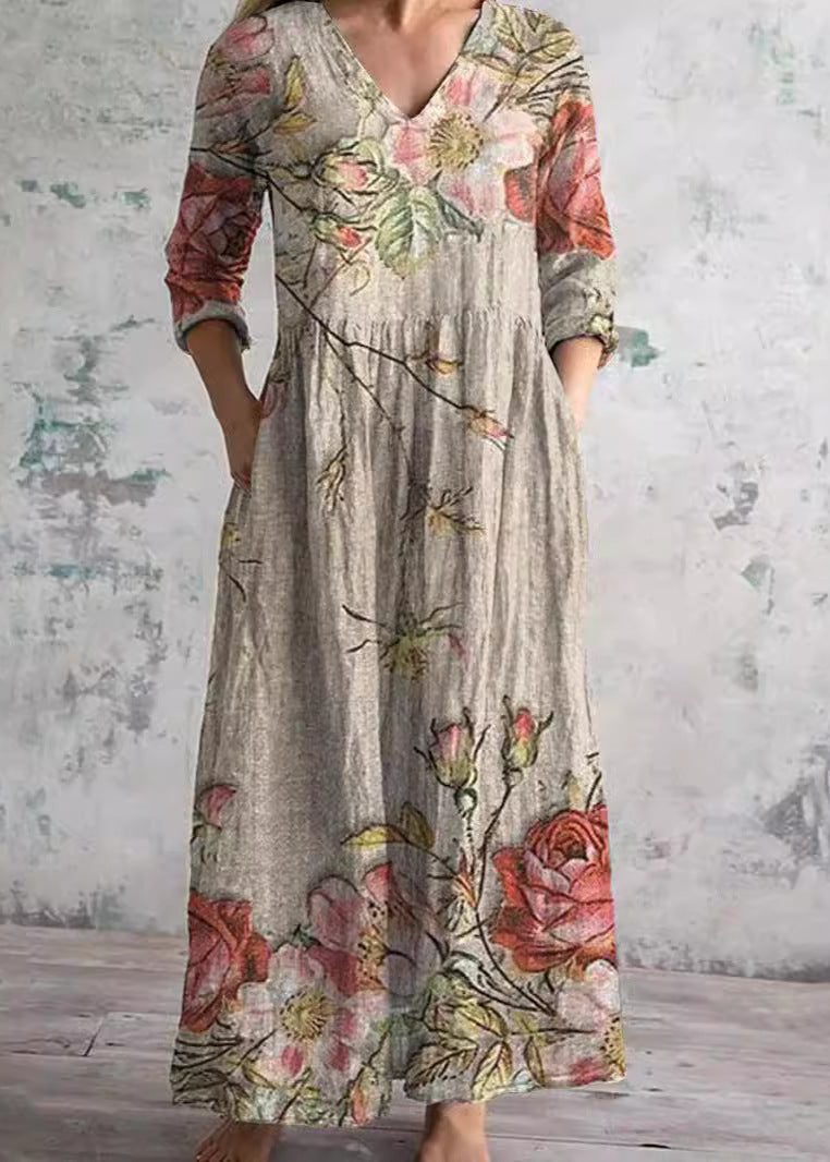 Light & Effortless Floral Dress