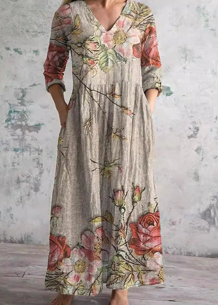 Light & Effortless Floral Dress