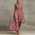 Heather Floral Maxi Wedding Guest Dress