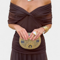 Elegant Dress With V-Neckline