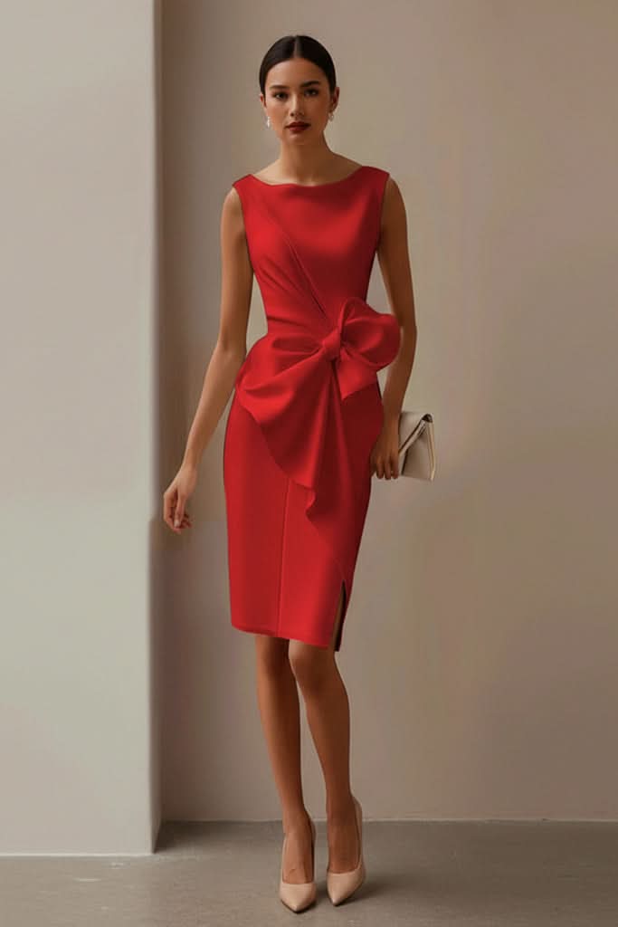 Sophisticated Black Cocktail Dress