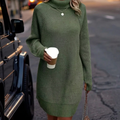 Women's Knit Dress Long Sleeve Mini | Winter Style