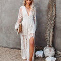 Women's Maxi Dress V-Neck Slit | Evening