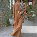 Women's Summer Dress Halter Neck Maxi | Casual Beach