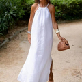Women's Summer Dress Halter Neck Maxi | Casual Beach