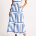 Women's Summer Dress Striped Maxi | Casual