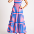 Women's Summer Dress Striped Maxi | Casual