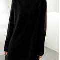 Women's Winter Dress Knit with Turtle Neck & Long Sleeve | Mini