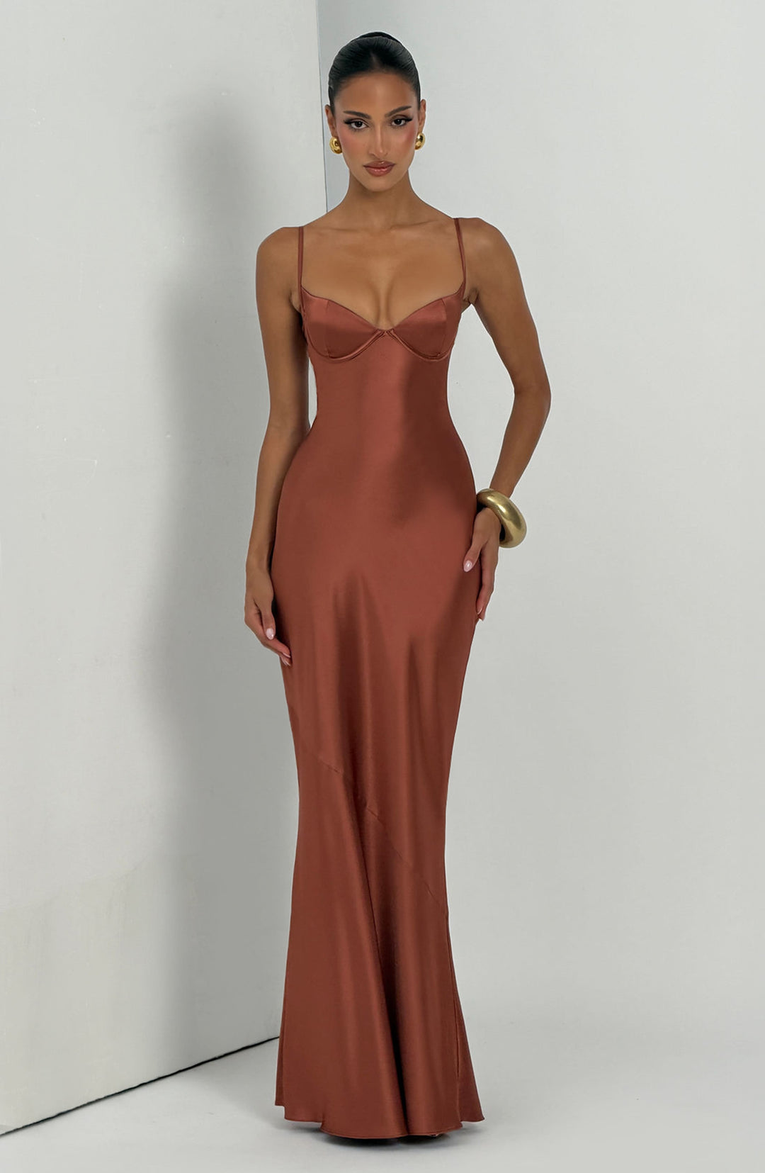 Rust Maxi Summer Dress