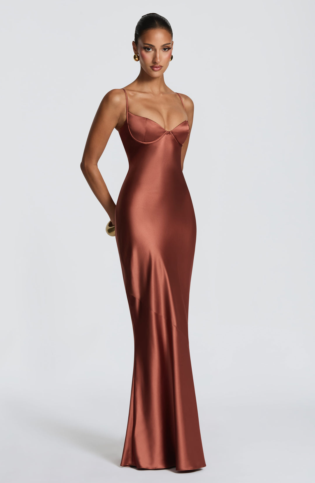 Rust Maxi Summer Dress
