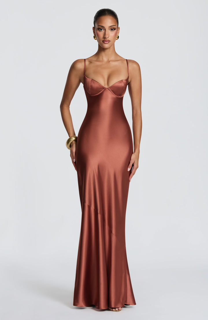 Rust Maxi Summer Dress