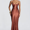 Rust Maxi Summer Dress