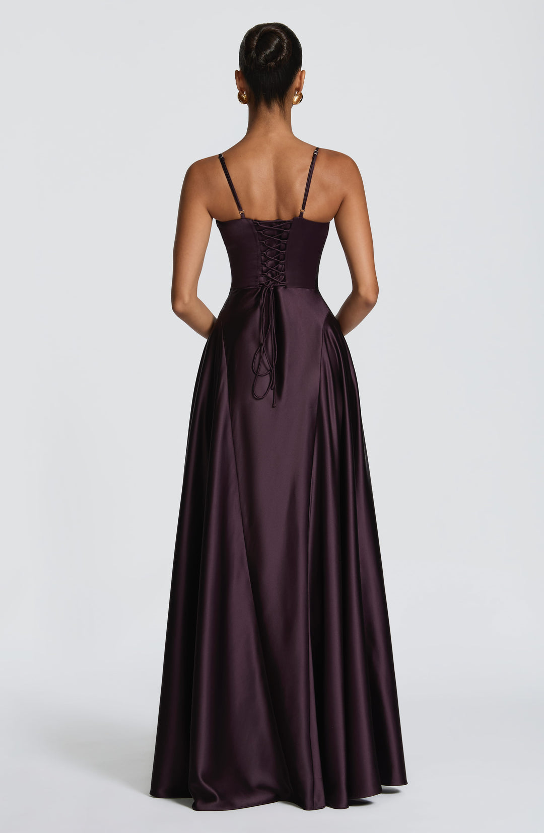 Plum Maxi Summer Dress
