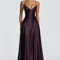 Plum Maxi Summer Dress