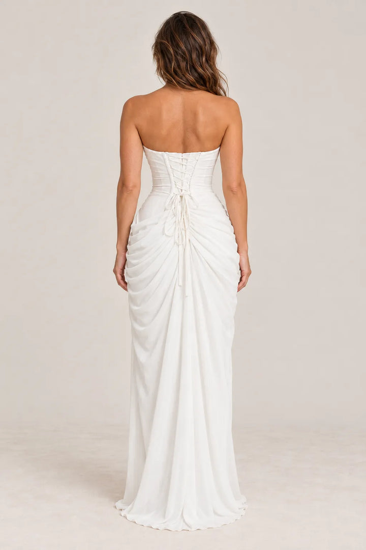 Elegant Flowing Maxi Occasion Dress