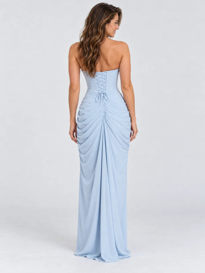 Elegant Flowing Maxi Occasion Dress