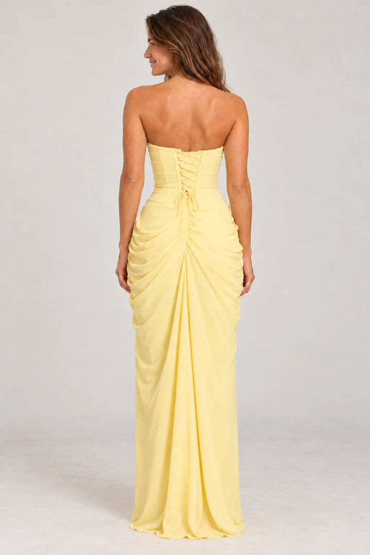 Elegant Flowing Maxi Occasion Dress