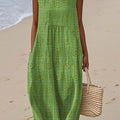 Elegant Summer Pocket Dress