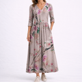 Women's Summer Floral Midi Dress