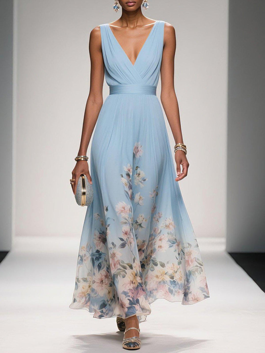 Floral Wedding Guest Dress