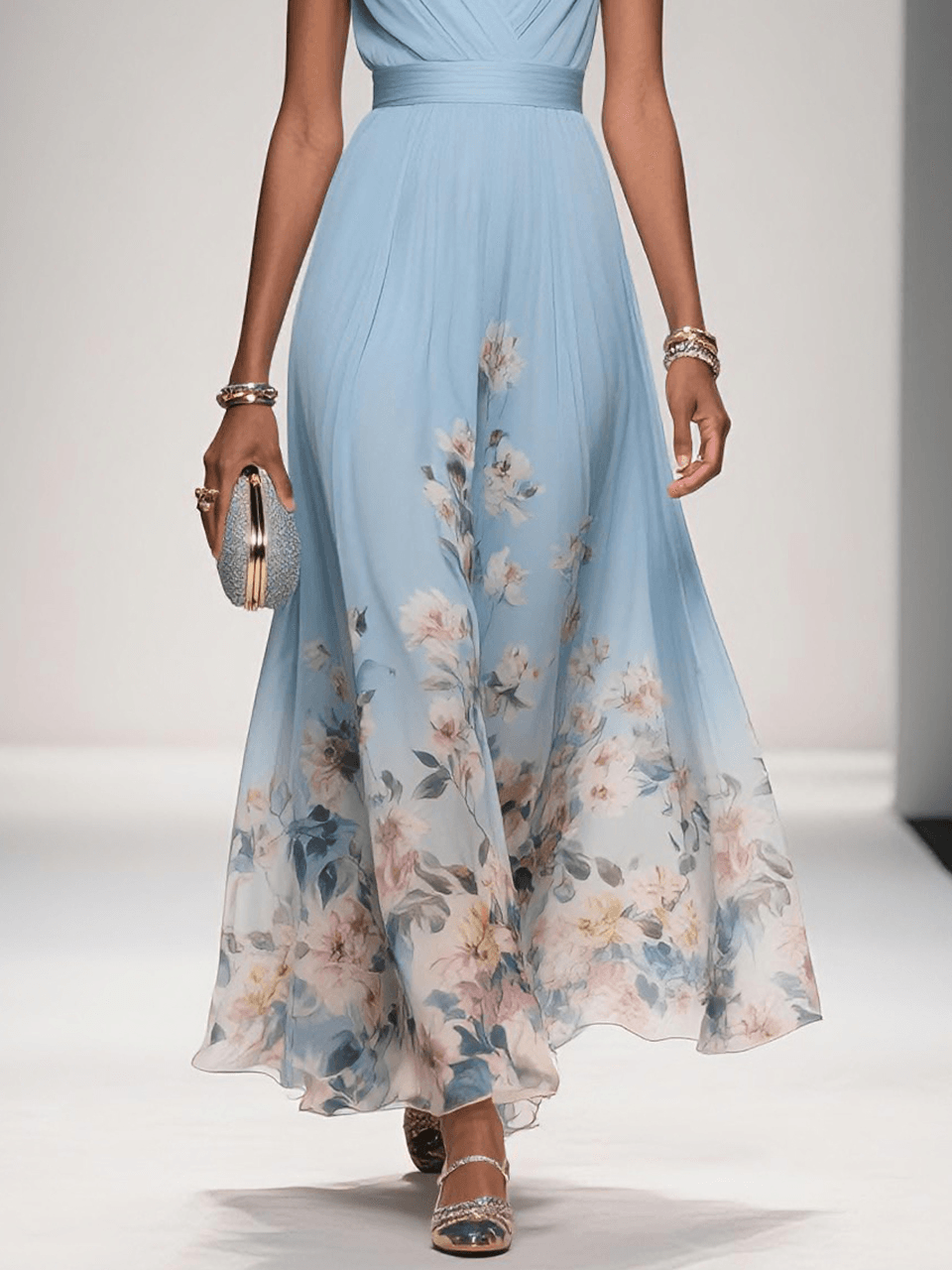 Floral Wedding Guest Dress