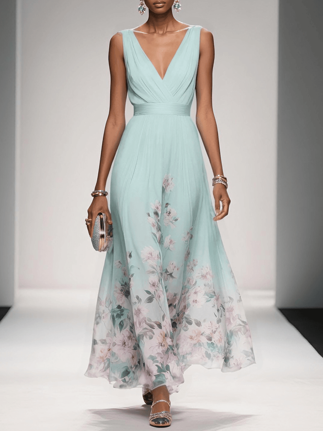 Floral Wedding Guest Dress