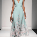 Floral Wedding Guest Dress