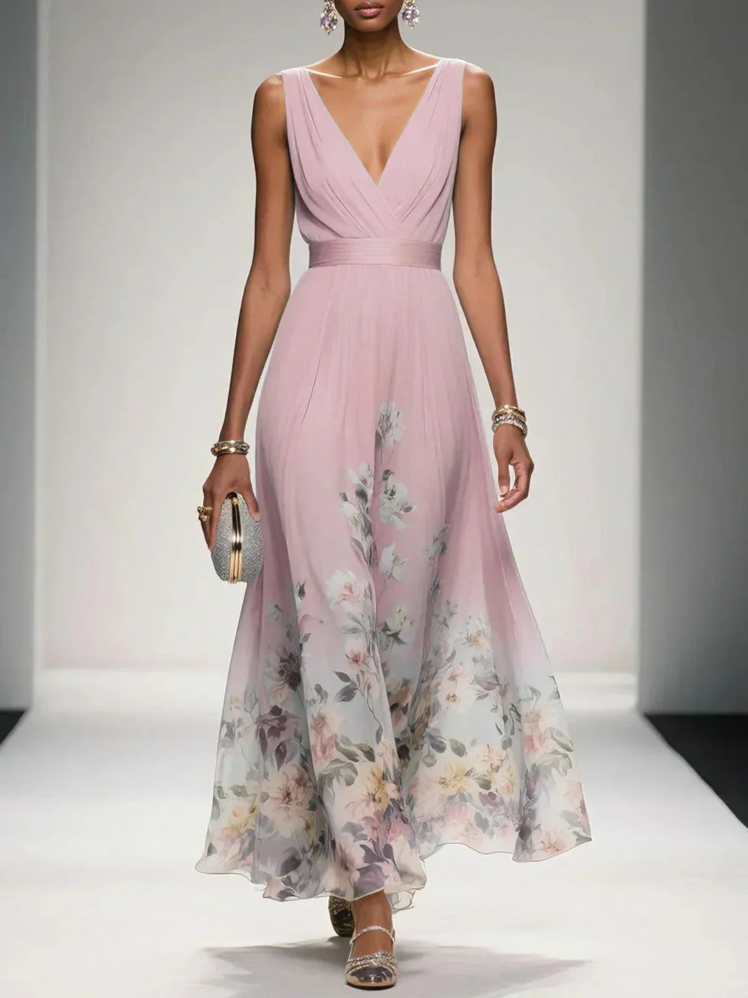 Floral Wedding Guest Dress