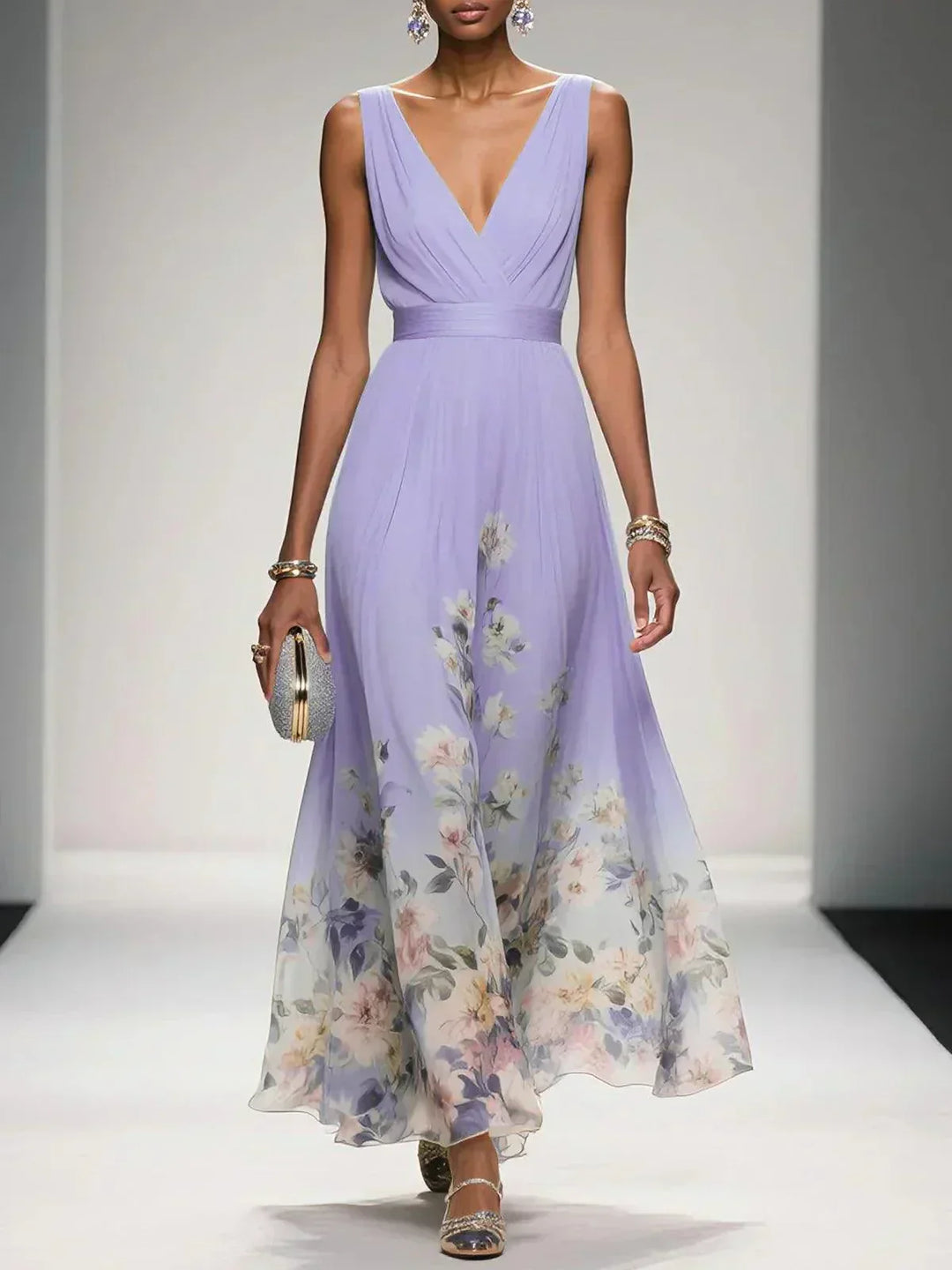 Floral Wedding Guest Dress