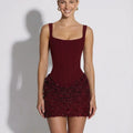 Sparkle Corset Party Mini Dress
