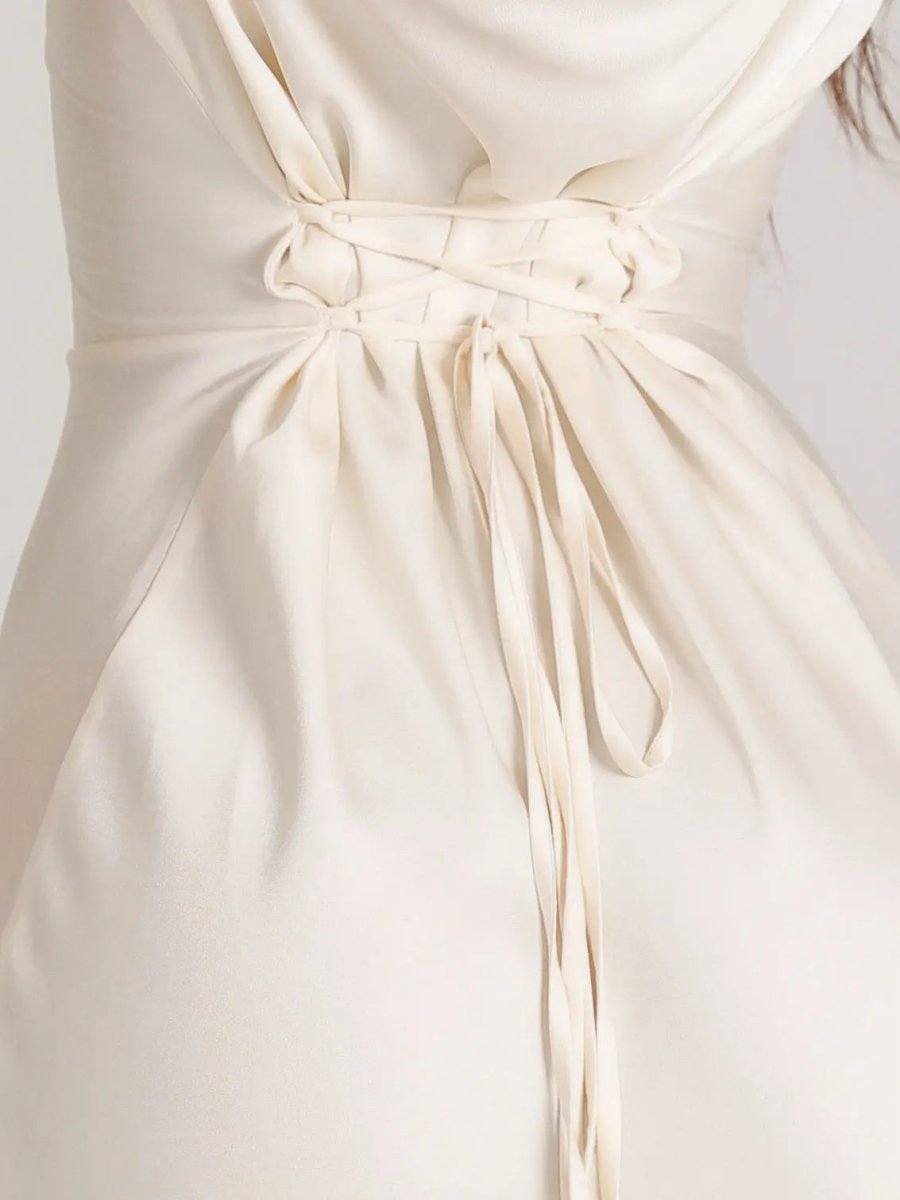 Formal Maxi Dress with Long Sleeves for Women